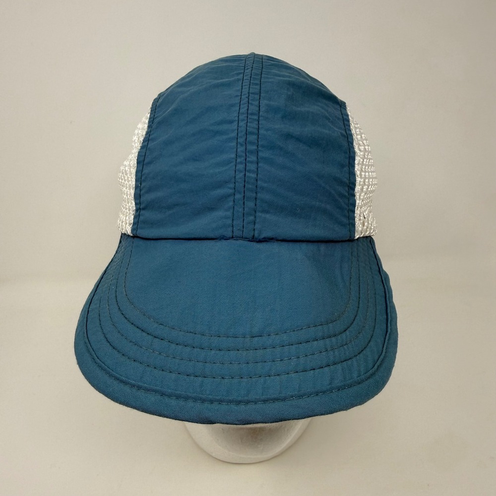 Vintage REI Trail Runner Hat Cap Panel Mesh Lightweight Hiking Outdoor Run USA
